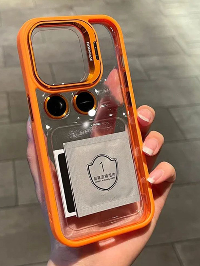 Transparent / Orange
